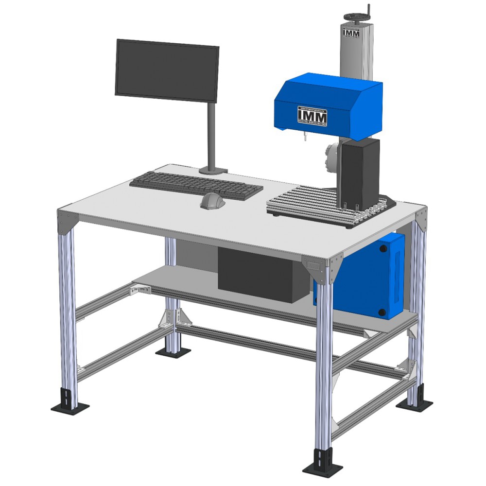 Станок для ударно-точечной маркировки фланцев IMM 09T - F10 - 170х100